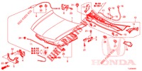 KAP (RH) voor Honda ACCORD TOURER 2.4 S 5 deuren 5-traps automatische versnellingsbak 2014