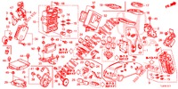 BEDIENINGSEENNEID (CABINE) (1) (RH) voor Honda ACCORD TOURER 2.0 S 5 deuren 6-versnellings handgeschakelde versnellingsbak 2015