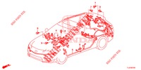 BEDRADINGSBUNDEL (2) (RH) voor Honda ACCORD TOURER 2.0 S 5 deuren 6-versnellings handgeschakelde versnellingsbak 2015