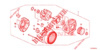 GENERATOR (DENSO) (2.0L) voor Honda ACCORD TOURER 2.0 S 5 deuren 6-versnellings handgeschakelde versnellingsbak 2015