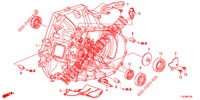 KOPPELING BEHUIZING  voor Honda ACCORD TOURER 2.0 S 5 deuren 6-versnellings handgeschakelde versnellingsbak 2015
