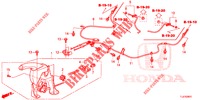 PARKEERREM (RH) voor Honda ACCORD TOURER 2.0 S 5 deuren 6-versnellings handgeschakelde versnellingsbak 2015