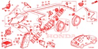 RADIO ANTENNE/LUIDSPREKER (RH) voor Honda ACCORD TOURER 2.0 S 5 deuren 6-versnellings handgeschakelde versnellingsbak 2015
