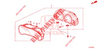 SNELHEIDSMETER  voor Honda ACCORD TOURER 2.0 S 5 deuren 6-versnellings handgeschakelde versnellingsbak 2015