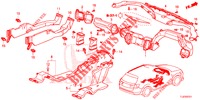 TOEVOERPIJP/VENTILATORPIJP (RH) voor Honda ACCORD TOURER 2.0 S 5 deuren 6-versnellings handgeschakelde versnellingsbak 2015