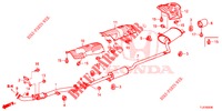 UITLAATPIJP (2.0L) voor Honda ACCORD TOURER 2.0 S 5 deuren 6-versnellings handgeschakelde versnellingsbak 2015
