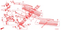 VOOR RUITESPROEIER (RH) voor Honda ACCORD TOURER 2.0 S 5 deuren 6-versnellings handgeschakelde versnellingsbak 2015
