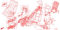 VOOR ZITTING/VEILIGHEIDSRIEMEN (D.) (RH) voor Honda ACCORD TOURER 2.0 S 5 deuren 6-versnellings handgeschakelde versnellingsbak 2015