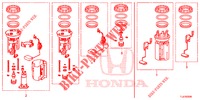BRANDSTOFTANK KLEINE ONDERDELEN  voor Honda ACCORD TOURER 2.0 S 5 deuren 5-traps automatische versnellingsbak 2015