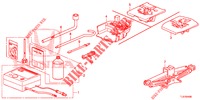 GEREEDSCHAP/KRIK  voor Honda ACCORD TOURER 2.0 S 5 deuren 5-traps automatische versnellingsbak 2015