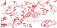 RADIO ANTENNE/LUIDSPREKER (RH) voor Honda ACCORD TOURER 2.0 S 5 deuren 5-traps automatische versnellingsbak 2015