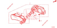 SNELHEIDSMETER  voor Honda ACCORD TOURER 2.0 S 5 deuren 5-traps automatische versnellingsbak 2015