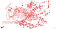 SPOEL KLEP/ OLIEDRUKSENSOR (2.0L) voor Honda ACCORD TOURER 2.0 S 5 deuren 5-traps automatische versnellingsbak 2015