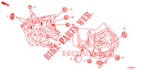 DOORVOERTULLE (ARRIERE) voor Honda CIVIC 1.4 ES 5 deuren 6-versnellings handgeschakelde versnellingsbak 2012