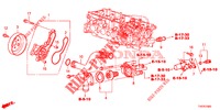 WATERPOMP/THERMOSTAAT (1.4L) voor Honda CIVIC 1.4 ES 5 deuren 6-versnellings handgeschakelde versnellingsbak 2012