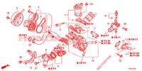 WATERPOMP/THERMOSTAAT (1.8L) voor Honda CIVIC 1.8 ES 5 deuren 6-versnellings handgeschakelde versnellingsbak 2012