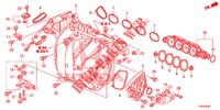 INLAAT SPRUITSTUK (1.8L) voor Honda CIVIC 1.8 S 5 deuren 6-versnellings handgeschakelde versnellingsbak 2012
