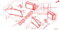 MIDDEN DISPLAY  voor Honda CIVIC DIESEL 2.2 ES 5 deuren 6-versnellings handgeschakelde versnellingsbak 2012