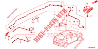ANTENNE/LUIDSPREKER (RH) voor Honda CIVIC DIESEL 2.2 EXCLUSIVE 5 deuren 6-versnellings handgeschakelde versnellingsbak 2012