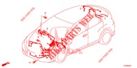 BEDRADINGSBUNDEL (1) (RH) voor Honda CIVIC DIESEL 2.2 EXCLUSIVE 5 deuren 6-versnellings handgeschakelde versnellingsbak 2012