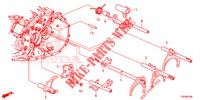OVERSCHAKELVORK/STELSCHROEF (DIESEL) (1.6L) voor Honda CIVIC DIESEL 1.6 EX 5 deuren 6-versnellings handgeschakelde versnellingsbak 2013