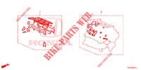 PAKKINGPAKKET/ VERSNELLINGSBAKSAMENSTEL (DIESEL) (1.6L) voor Honda CIVIC DIESEL 1.6 EX 5 deuren 6-versnellings handgeschakelde versnellingsbak 2013