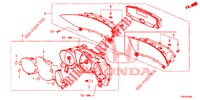 SNELHEIDSMETER  voor Honda CIVIC DIESEL 1.6 EX 5 deuren 6-versnellings handgeschakelde versnellingsbak 2013