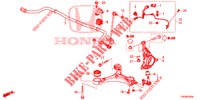 VOOR KNOKKEL  voor Honda CIVIC DIESEL 1.6 EX 5 deuren 6-versnellings handgeschakelde versnellingsbak 2013