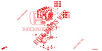 VSA MODULATOR(RH)('00 )  voor Honda CIVIC DIESEL 1.6 EX 5 deuren 6-versnellings handgeschakelde versnellingsbak 2013