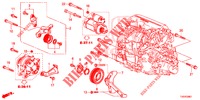 AUTOMATISCH SPANNER (DIESEL) (1.6L) voor Honda CIVIC DIESEL 1.6 S 5 deuren 6-versnellings handgeschakelde versnellingsbak 2013