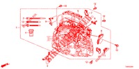 BEDRADINGSBUNDEL (DIESEL) (1.6L) voor Honda CIVIC DIESEL 1.6 S 5 deuren 6-versnellings handgeschakelde versnellingsbak 2013