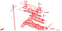 CILINDERKOP AFDEKKING (DIESEL) (1.6L) voor Honda CIVIC DIESEL 1.6 S 5 deuren 6-versnellings handgeschakelde versnellingsbak 2013