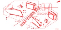 MIDDEN DISPLAY  voor Honda CIVIC DIESEL 1.6 S 5 deuren 6-versnellings handgeschakelde versnellingsbak 2013