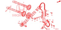 NOKKENAS/NOK KETTING (DIESEL) (1.6L) voor Honda CIVIC DIESEL 1.6 S 5 deuren 6-versnellings handgeschakelde versnellingsbak 2013