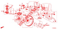 REM HOOFDCILINDER/HOOFDSPANNING (DIESEL) (RH) voor Honda CIVIC DIESEL 1.6 S 5 deuren 6-versnellings handgeschakelde versnellingsbak 2013
