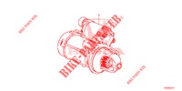 STARTMOTOR (DENSO) (DIESEL) (1.6L) voor Honda CIVIC DIESEL 1.6 S 5 deuren 6-versnellings handgeschakelde versnellingsbak 2013