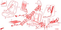 VOOR ZITTING/VEILIGHEIDSRIEMEN (G.) (RH) voor Honda CIVIC DIESEL 1.6 S 5 deuren 6-versnellings handgeschakelde versnellingsbak 2013