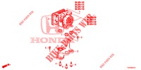 VSA MODULATOR(RH)('00 )  voor Honda CIVIC DIESEL 1.6 S 5 deuren 6-versnellings handgeschakelde versnellingsbak 2013