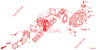 INLAAT FLAP VALVE (DIESEL) (1.6L) voor Honda CIVIC DIESEL 1.6 SE 5 deuren 6-versnellings handgeschakelde versnellingsbak 2013