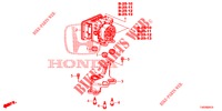 VSA MODULATOR(RH)('00 )  voor Honda CIVIC DIESEL 1.6 SE 5 deuren 6-versnellings handgeschakelde versnellingsbak 2013