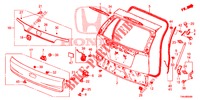 ACHTERKLEP PANEEL(2DE)  voor Honda CR-V DIESEL 1.6 EXCLUSIVE NAVI 4WD 5 deuren 6-versnellings handgeschakelde versnellingsbak 2017