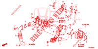 EGR KLEP (LP) (DIESEL) voor Honda CR-V DIESEL 1.6 EXCLUSIVE NAVI 4WD 5 deuren 6-versnellings handgeschakelde versnellingsbak 2017