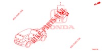 GPS ANTENNE voor Honda CR-V DIESEL 1.6 EXCLUSIVE NAVI 4WD 5 deuren 6-versnellings handgeschakelde versnellingsbak 2017