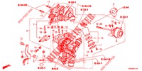 TURBOLADER (DIESEL) (2) voor Honda CR-V DIESEL 1.6 EXCLUSIVE NAVI 4WD 5 deuren 6-versnellings handgeschakelde versnellingsbak 2017