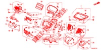 INSTRUMENTEN AFWERKING (COTE DE CONDUCTEUR) (LH) voor Honda CR-V DIESEL 1.6 EXCLUSIVE NAVI 4WD 5 deuren 9-traps automatische versnellingsbak 2017