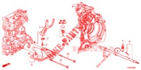 OVERSCHAKELVORK/STELSCHROEF  voor Honda CIVIC 1.8 EXGT 5 deuren 5-traps automatische versnellingsbak 2014