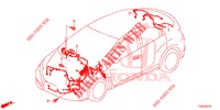 BEDRADINGSBUNDEL (1) (RH) voor Honda CIVIC 1.8 SE 5 deuren 5-traps automatische versnellingsbak 2014