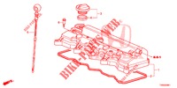 CILINDERKOP AFDEKKING (1.8L) voor Honda CIVIC 1.8 ES 5 deuren 5-traps automatische versnellingsbak 2015