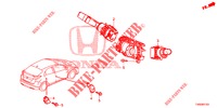 COMBINATIESCHAKELAAR  voor Honda CIVIC 1.8 EX 5 deuren 5-traps automatische versnellingsbak 2015