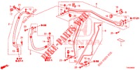 AIRCONDITIONER (FLEXIBLES/TUYAUX) (RH) voor Honda CIVIC 1.4 EXECUTIVE 5 deuren 6-versnellings handgeschakelde versnellingsbak 2014